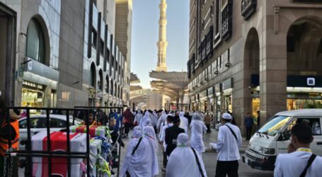 89.114 Jamaah Haji Gelombang Pertama Sudah di Madinah 