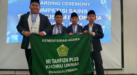 Tim Robotik Babel Raih Special Award di Kompetisi Sains Siswa Muslim Indonesia