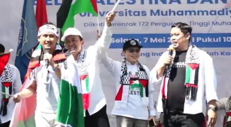 Aksi Bela Palestina Serentak di 172 Kampus Muhammadiyah