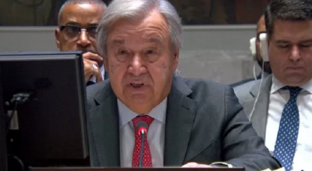 Sekjen PBB Guterres: Hentikan Serangan di Rafah