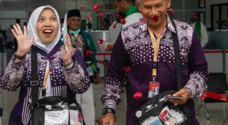 Kloter Pertama Jamaah Haji Indonesia Tiba di Madinah