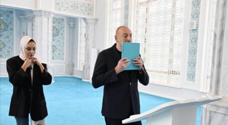 Sempat Dijadikan Kandang, Presiden Azerbaijan Resmikan Masjid Zangilan