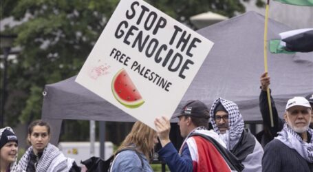 Aksi Solidaritas Palestina Digelar di Sejumlah Kota Eropa
