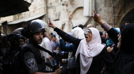 Gigihnya Muslimat Palestina dalam Melawan Penjajah Zionis Israel