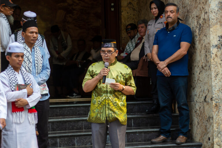 Ketua Komisi Hubungan Luar Negeri dan Kerja Sama Internasional Majelis Ulama Indonesia (MUI) Bunyan Saptomo.(Foto: MINA)