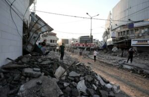 Pemandangan kerusakan yang terjadi di kamp pengungsi Jenin saat pasukan Israel melanjutkan operasi mereka di Jenin, Tepi Barat pada 03 September 2024. (Foto: Anadolu Agency/Issam Rimawi)