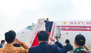 Presiden Prabowo Subianto secara resmi memulai kunjungan kerja luar negeri perdananya, Jumat (08/11/2024), dengan mengunjungi sejumlah negara untuk melakukan pertemuan bilateral dan multilateral. (Foto: BPMI Setpres)