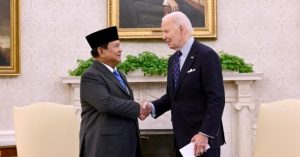 Presiden Prabowo Subianto melakukan pertemuan bilateral dengan Presiden Amerika Serikat, Joe Biden, di Gedung Putih, Washington DC, pada Selasa, 12 November 2024. (Foto: BPMI Setpres/Muchlis Jr)