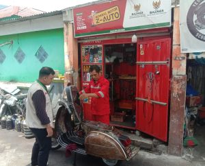 Penerima manfaat program ZAuto (foto: BAZNAS)