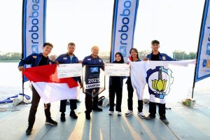 Tim Barunastra ITS Juara Pertama International Roboboat Competition 2025 di AS (foto: Kemendiksaintek)