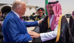 Putra Mahkota Arab Saudi Mohammed bin Salman dan Presiden Amerika Serikat Donald Trump (foto: Arab News)
