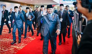 Presiden RI Prabowo Subianto pada Konferensi Tingkat Tinggi (KTT) ke-46 ASEAN di Malaysia, Senin (26/5/2025) (foto: BPMI Setpres).