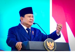 Presiden RI Prabowo Subianto menghadiri Pengukuhan Hakim Mahkamah Agung Republik Indonesia Tahun 2025 di Kantor Mahkamah Agung, Jakarta, pada Kamis, 12 Juni 2025. (Foto: BPMI Setpres)