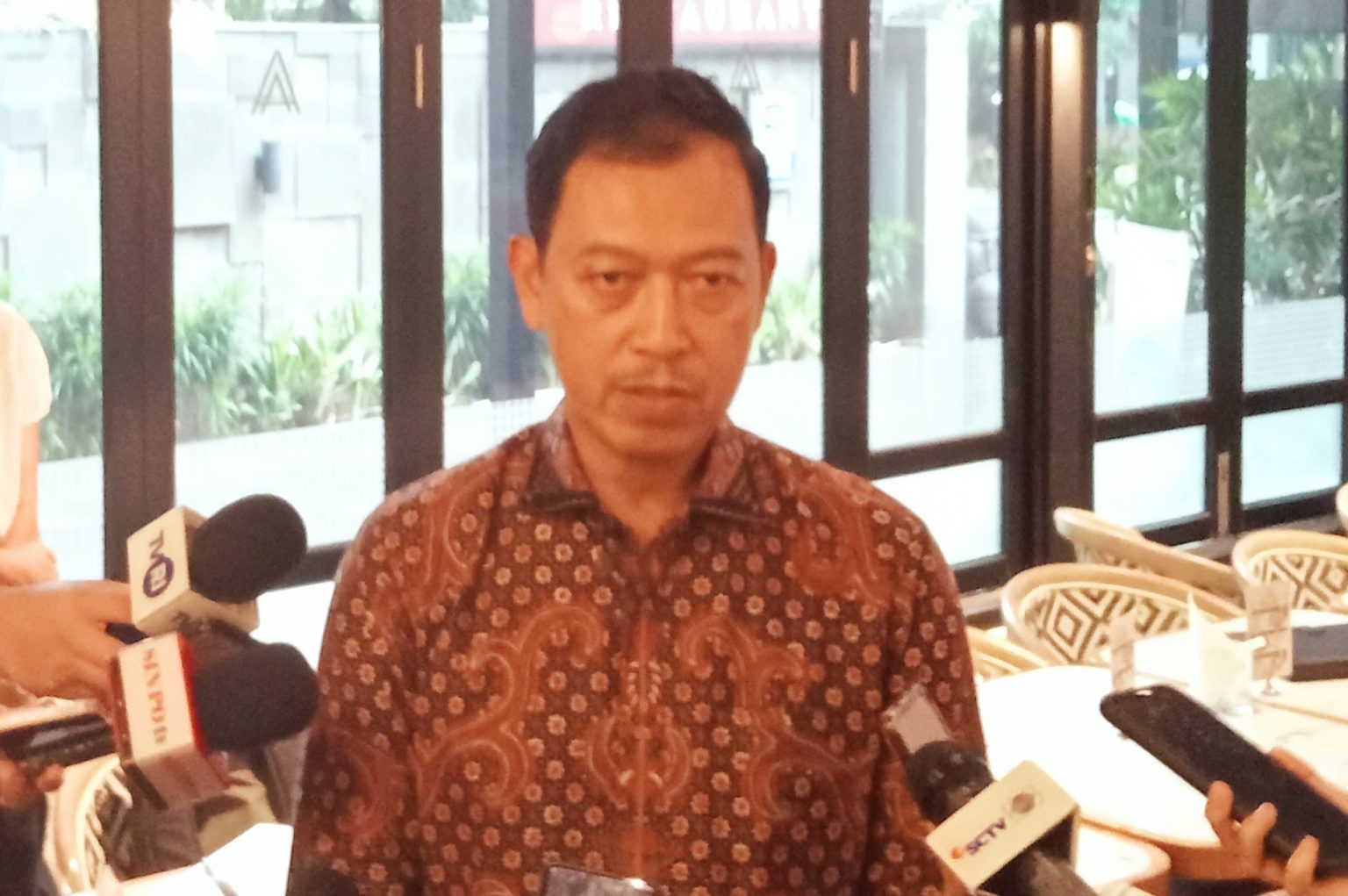 Direktur Jenderal Informasi dan Diplomasi Publik (IDP) Kemlu RI Heru Hartanto Subolo (foto: Sajadi/MINA)