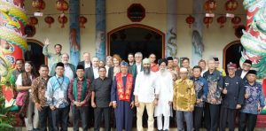 Delegasi Indonesian Interfaith Scholarship Kunjungi Desa Kerukunan Pabuaran di Bogor (,foto: Kemenag)