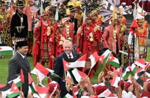 Presiden Republik Indonesia (RI) Prabowo Subianto dan Raja Kerajaan Yordania Abdullah II ibn Al Hussein (foto: BPMI Setpres)