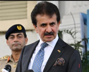 Duta Besar (Dubes) Pakistan untuk Indonesia, Zahid Hafeez Chaudhri (foto: BPMI Setpres)