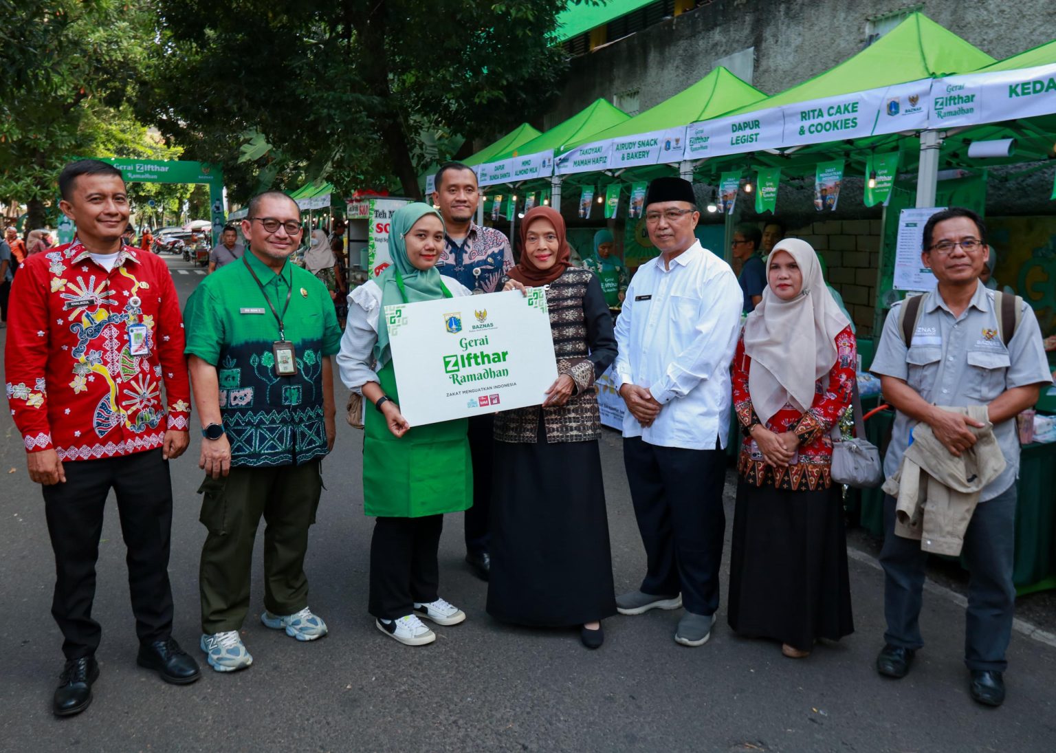 Peluncuran Gerai Z Ifthar Baznas (foto: BAZNAS RI)