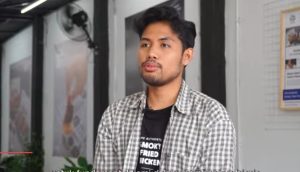 Taqiy Akbar Ghaniyyah, pengusaha fried chicken (photo: BAZNAS TV)