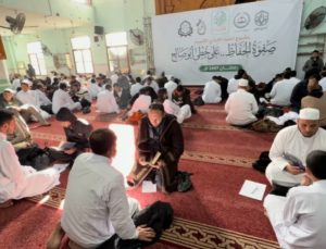 Khataman Al Quran di Gaza (foto: Institut Dar al-Quran dan Sunna)