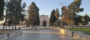 Halaman Masjid Al-Aqsa, Palestina (foto: PIC)