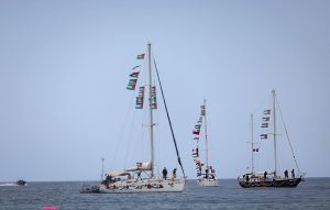 Armada Sumud Flotilla Terus Maju ke Gaza Meski Ada Ancaman Israel