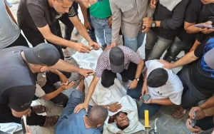 Pasukan penjajah Israel bunuh warga Palestina di Gaza (foto: PIC)