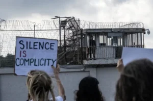 Aktivis Israel Tuntut Pembebasan Tahanan Perempuan Palestina di Penjara Damon (foto: Anadolu Agency)