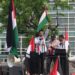 Kecam Pembantaian Rafah, AWG Gelar Aksi Depan Kedutaan AS